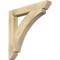 Ekena Millwork Thorton Slat Rough Sawn Bracket, Douglas Fir, 4"W x 30"D x 30"H BKT04X30X30THR06RDF - alternate 1